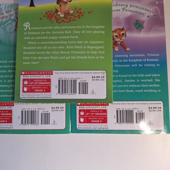 3 The Rescue Princesses Book Lot Shimmering Stone Secret Promise Locket #1 8 9 - Picture 3 of 6